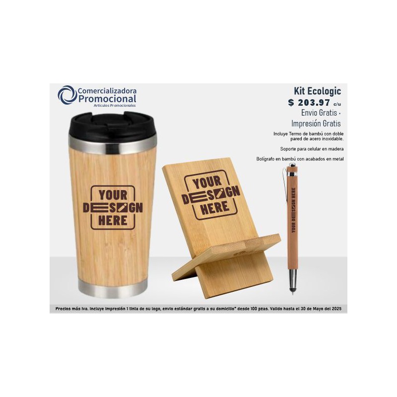 Kit Ecologic Personalizado